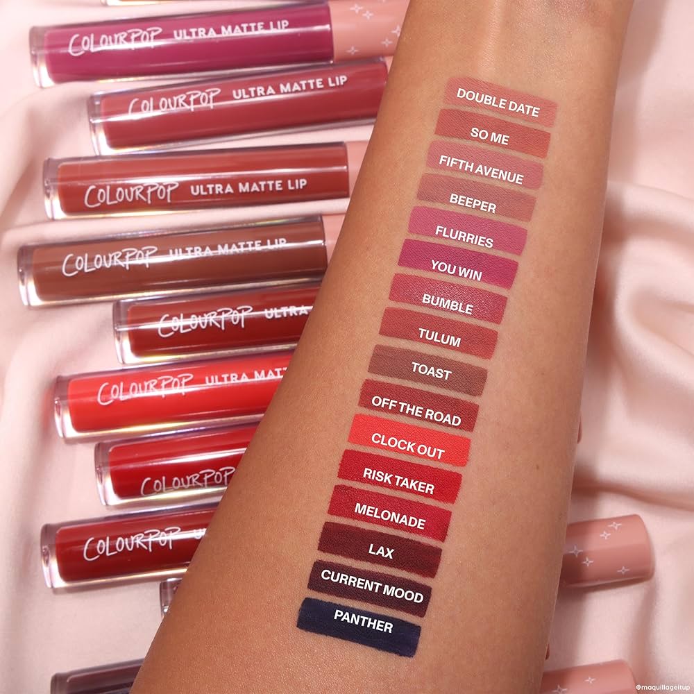 リップグロス COLORPOP ultra matte lip ColourPop®: Shop LAX - Vampy red | Matte Liquid Lipstick